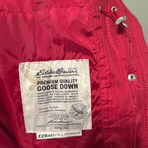 Eddie Bauer Down Filled Coat - Picture 4 of 6